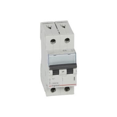 Interruptor Magnetotérmico Residencial 2P 10-25A 6kA Curva C LEGRAND TX³ 403605