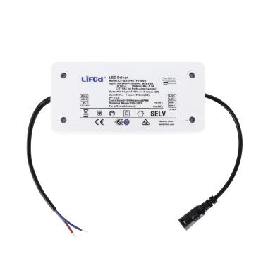 Driver LIFUD Regulável 1-10V 220-240V Saída 9-42V 1000mA 42W LF-GDE042YF1000U