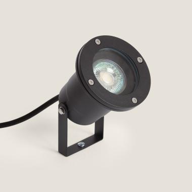 Foco Exterior LED con Pincho Faro para Bombilla GU10