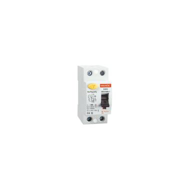 Interruptor Diferencial Residencial Superinmunizado 2P 30mA 25-63A 6kA Clase A MAXGE