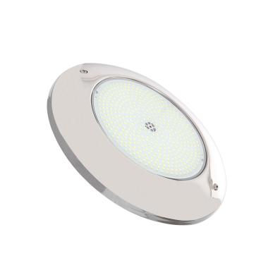 Foco Piscina Superfície LED Submersível 12V AC/DC Aço Inoxidável IP68 35W