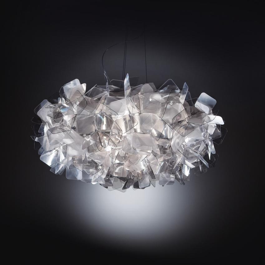 Candeeiro Suspenso SLAMP Clizia Suspension Fume