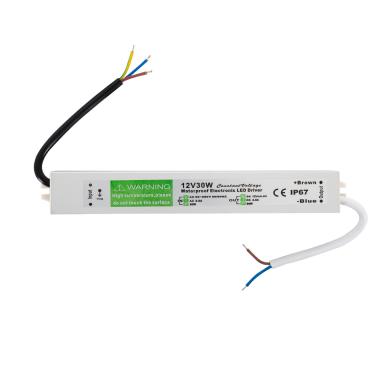 Fuente de Alimentación Estanca 12V DC 30W 2.5A IP67