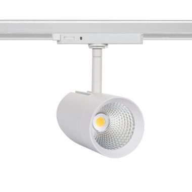 Foco LED Fuji Branco 30W para Carril Trifásico