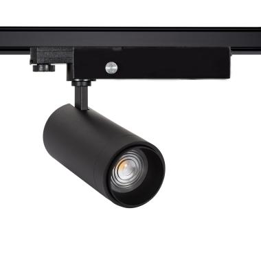 Foco Carril LED Trifásico 30W Regulable Wolf Multiángulo 15-60º Negro