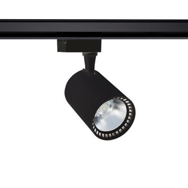 Foco Carril LED Monofásico 40W Bron Preto