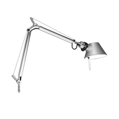 Lámpara de Mesa Tolomeo Micro con Soporte Fijo Blanco Brillo ARTEMIDE