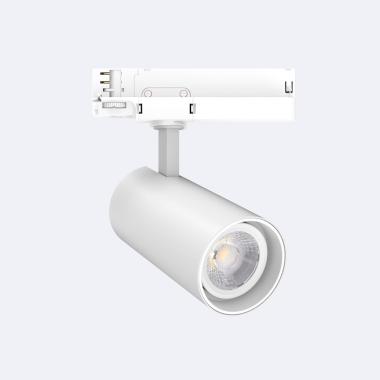 Foco Carril LED Trifásico 30W Fasano Regulable DALI Blanco