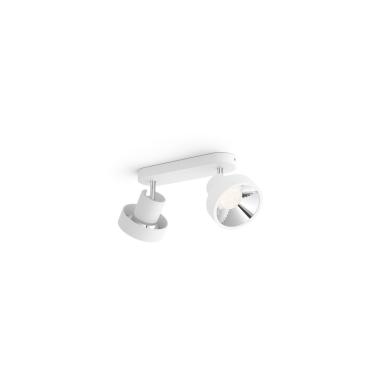 Candeeeiro de Teto LED com Dois Focos PHILIPS Bukko 2x4.3W