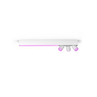 Lámpara de Techo White Color GU10 3x5.7W PHILIPS Hue Centris