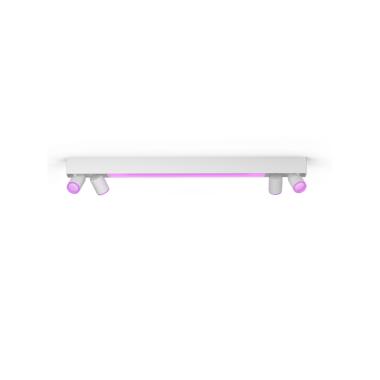 Candeeiro de Teto White Color GU10 4x5.7W PHILIPS Hue Centris