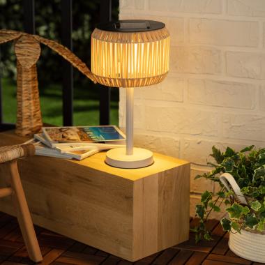 Candeeiro de Mesa Exterior Solar LED Nygala