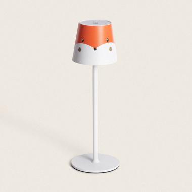 Lámpara de Mesa LED Portátil de Metal con Batería USB Recargable Anisa Kids