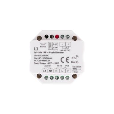 Regulador LED 1-10V RF/Pulsador