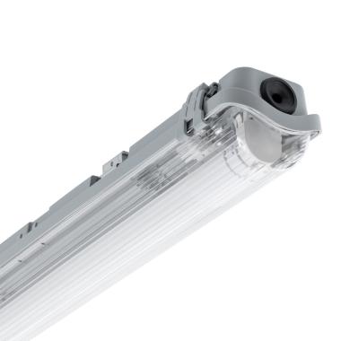 Armadura Hermética LED com Tubo LED 120 cm IP65 Conexão Uni-Lateral