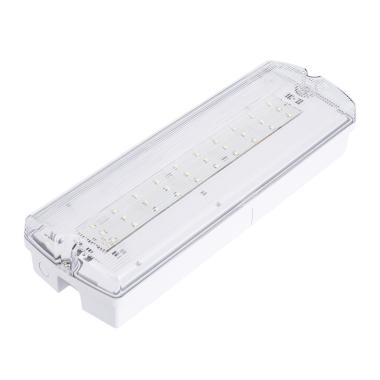 Luz Emergencia LED Superficie 200lm Permanente/No Permanente IP65