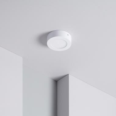 Plafón LED 6W Circular SwitchCCT Seleccionable Ø120 mm Regulación Compatible con Mando RF V2