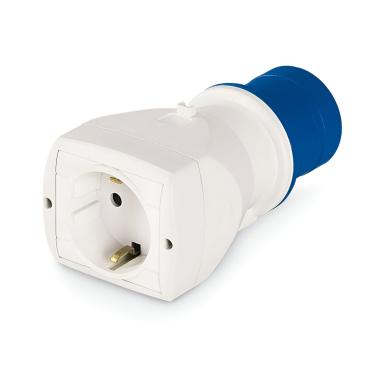 Adaptador IEC309 a Enchufe Tipo F IP20 SCAME