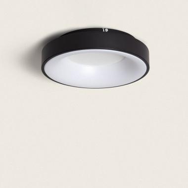 Plafón LED 30W Circular Metal Ø380 mm CCT Seleccionable Jacob