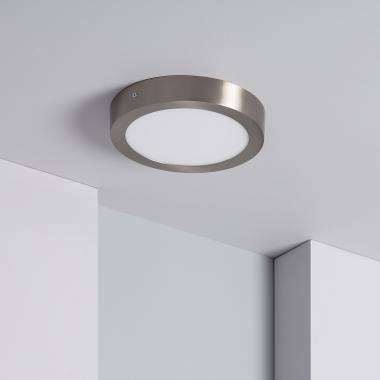 Plafón LED 18W Circular Metal Ø225 mm Silver