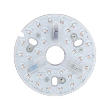 Peça de Reposição Luz para Ventoinha de Teto LED 15W 220V CCT PCB com Íman