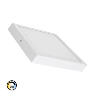 Plafón LED 18W Cuadrado Superslim CCT Seleccionable 220x220 mm