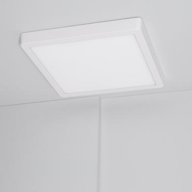 Plafón LED 24W Quadrado Superslim CCT Seleccionável 280x280 mm