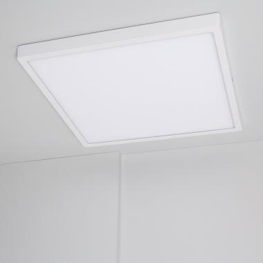 Plafón LED 30W Quadrado Superslim CCT Seleccionável 400x400 mm