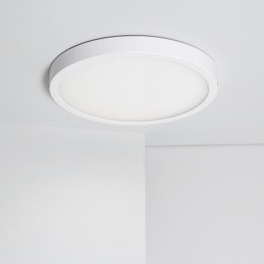 Plafón LED 24W Circular Superslim CRI90 Microprismático CCT Seleccionable UGR17 Ø280 mm