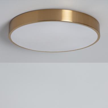 Plafón LED 18W Circular Metal Ø300mm CCT Selecionável Haydn