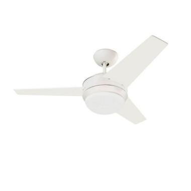 Ventilador de Techo Windy Pro Blanco Aspas Reversibles 101.6cm Motor AC LEDS-C4 VE-0005-BLA