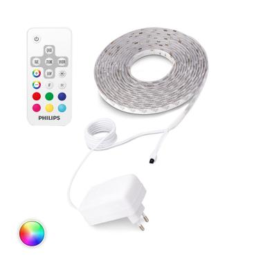 Fita LED PHILIPS LightStrips RGB 17W 5m