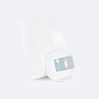 Sensor de Movimento PIR 360º de Parede e Esquina IP54 Branco