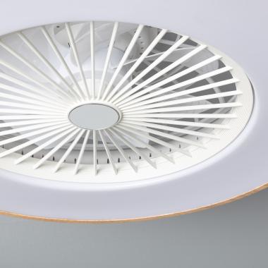 Producto de Ventilador de Techo Silencioso Dhalia Madera 58cm Motor DC