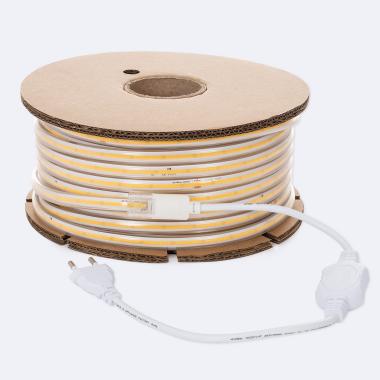 Rolo de Fita LED Regulável 220V COB 320 LED/m 720 lm/m CRI90 Ancho 12mm 50m IP65