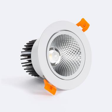 Downlight LED 12W Circular Regulável Escuro a Quente Corte Ø90 mm