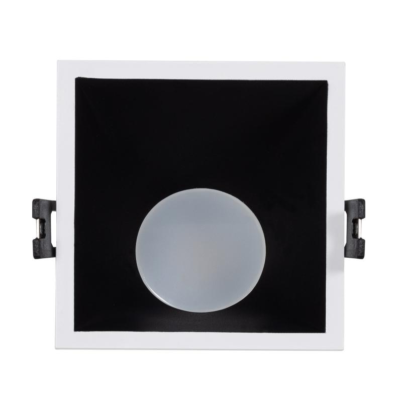 Producto de Foco Downlight Cuadrado 45º GU10 6W Corte 85x85 mm Bajo UGR PC