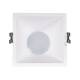 Producto de Foco Downlight Cuadrado GU10 6W Corte 85x85 mm Bajo UGR PC